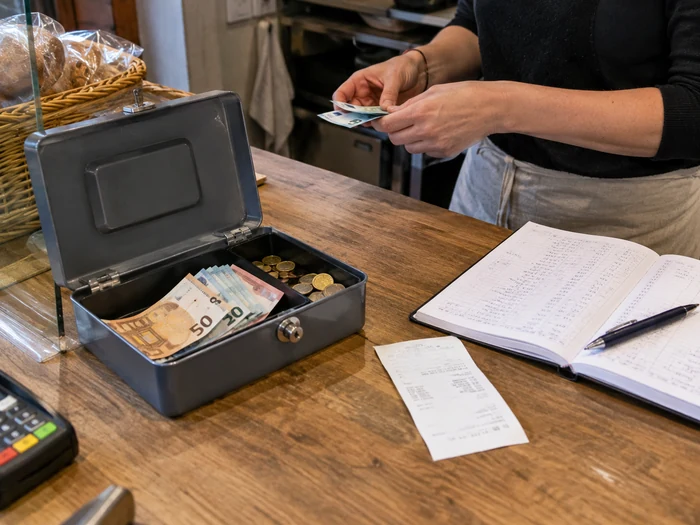 Contrôle d’une alimentation de caisse